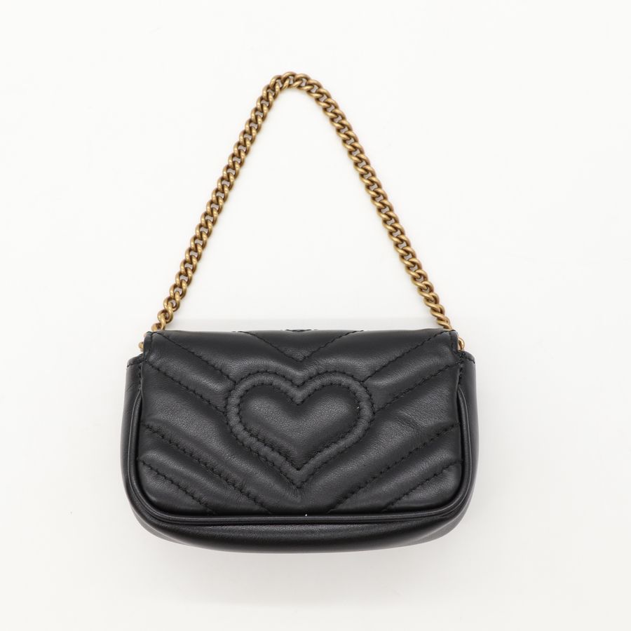 Gucci marmont 黑色 WOC-3