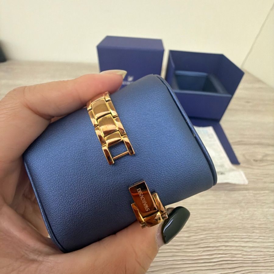 SWAROVSKI 施華洛世奇 Crystalline Delight 璀璨晶鑽女錶 手錶-34mm -5580541-8