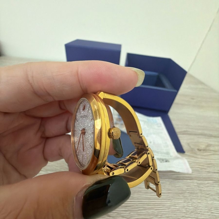 SWAROVSKI 施華洛世奇 Crystalline Delight 璀璨晶鑽女錶 手錶-34mm -5580541-9