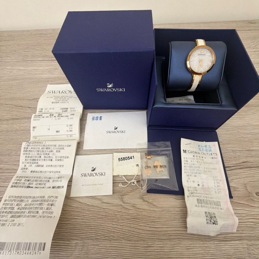 SWAROVSKI 施華洛世奇 Crystalline Delight 璀璨晶鑽女錶 手錶-34mm -5580541-11