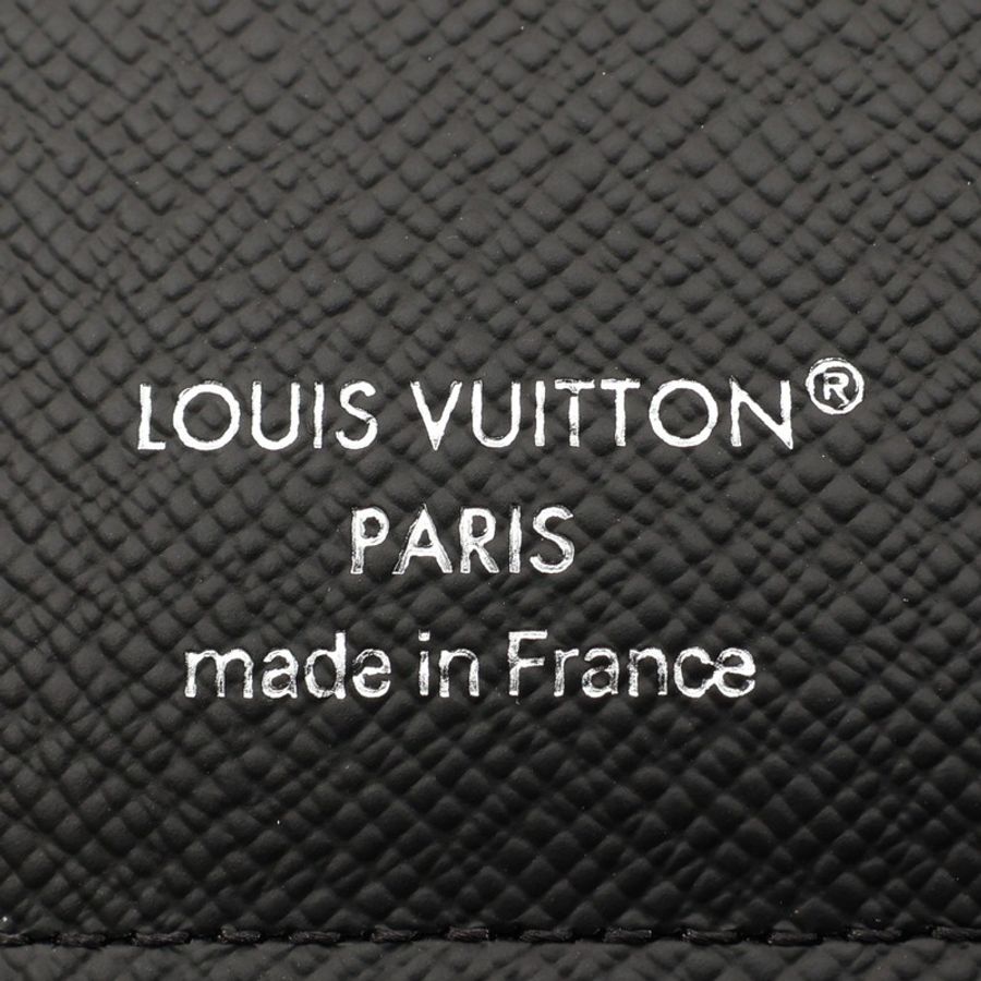 黑色 棋盤格帆布 Multiple 兩折短夾【LOUIS VUITTON LV 路易威登】 N62663-3