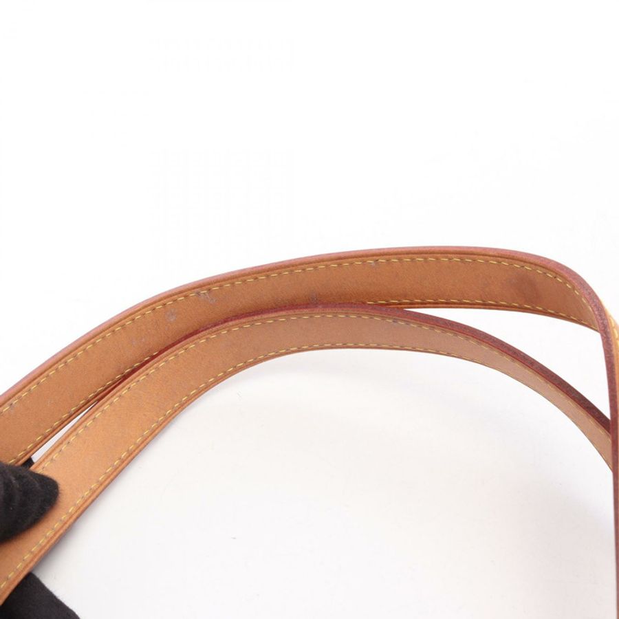 路易威登 Batignolles 橫版 Monogram 肩背包 M51154 PVC 塗層帆布皮革棕色二手女士-7