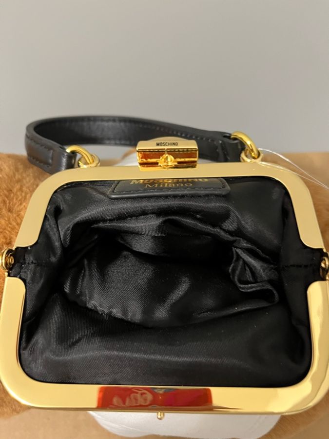 MOSCHINO《全新》限量 Teddy Bear 小熊包|可肩背・斜背・手提三用|附原盒防塵袋 吊牌-23