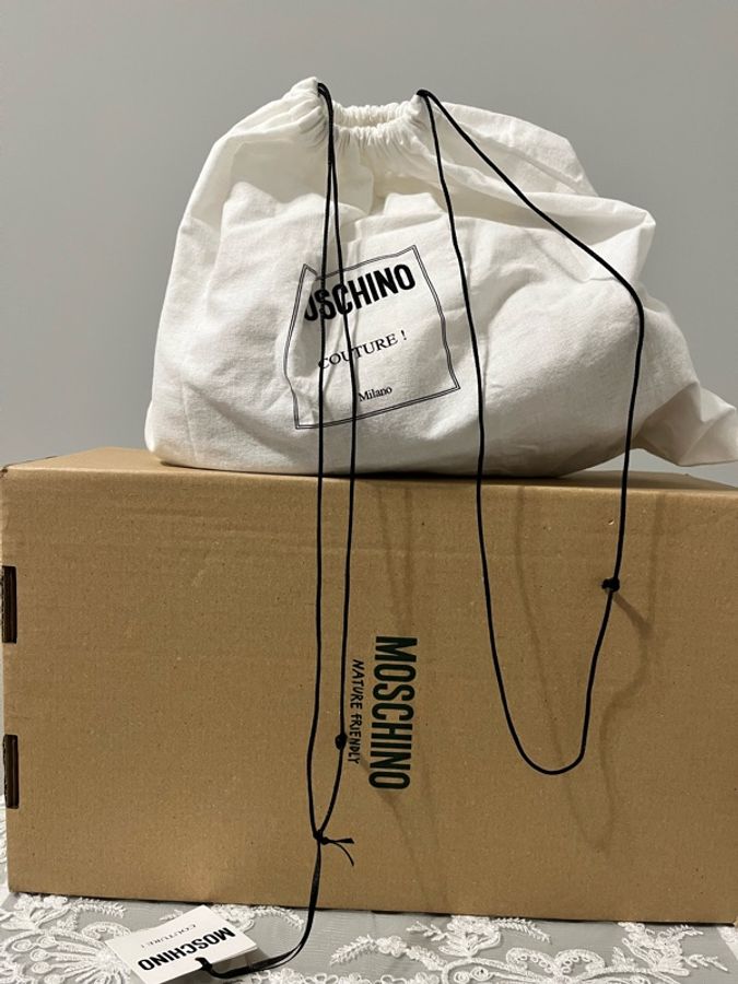 MOSCHINO《全新》限量 Teddy Bear 小熊包|可肩背・斜背・手提三用|附原盒防塵袋 吊牌-34