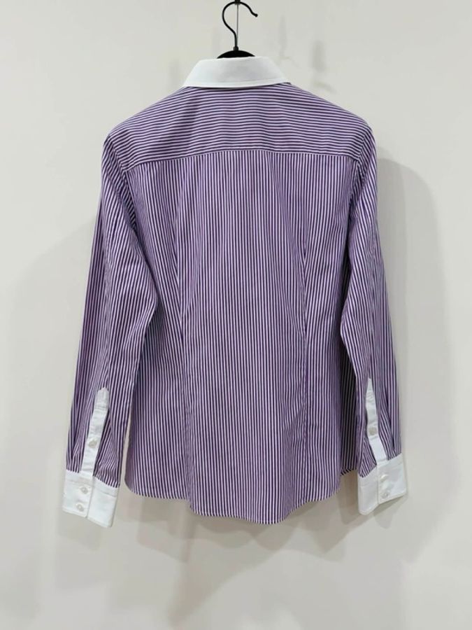 BURBERRY 倫敦 直條紋戰馬襯衫-3