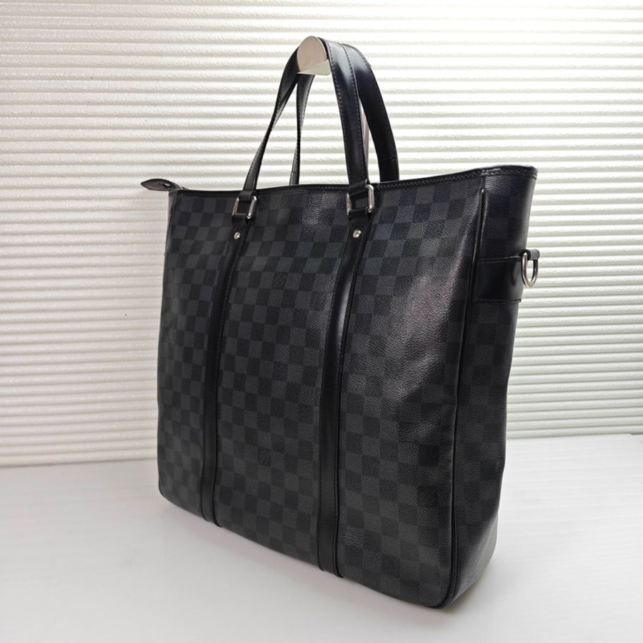 【98新❤️商務通勤必備✨ 全網最低價!】Louis Vuitton/LV 棋盤格公文包手提包(下單前先詢問庫存❗️❗️)-2