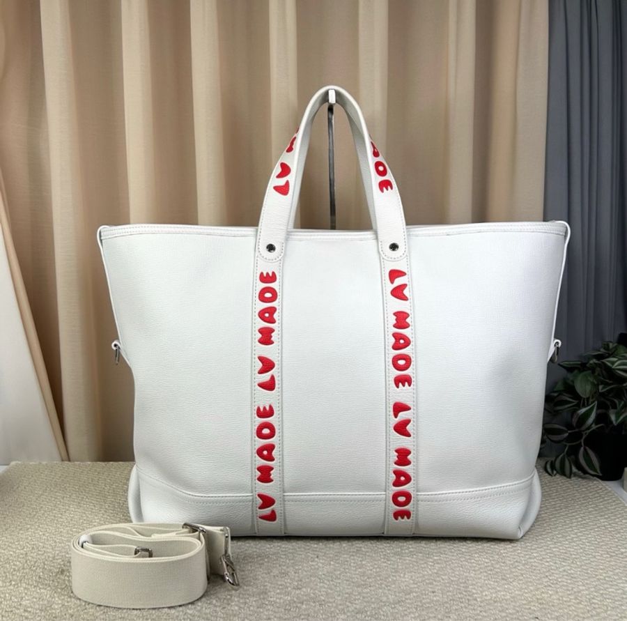 【中華虎元素🐯🐅保證不撞包🤣全網最低價‼️】LouisVuitton  x nigo聯名款 老虎牛皮材質 托特包 tote購物袋單肩包-1