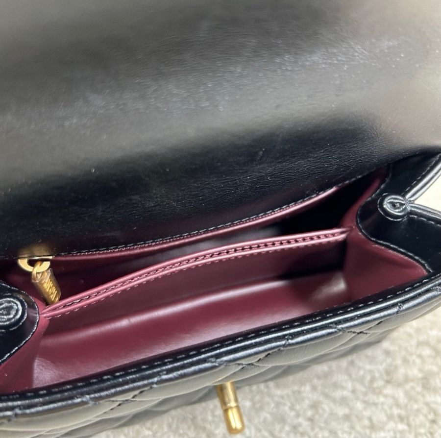 【99新✨全網獨有✨原價60%‼️】Chanel/香奈兒22A鏤空手柄coco handle mini-5