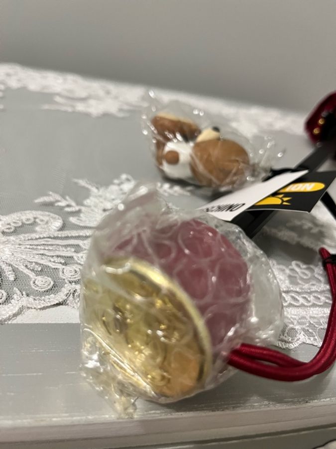 MOSCHINO(真品)《全新》Teddy Love 深紅色小熊折傘|附小熊吊飾・收納套・原廠吊牌-22