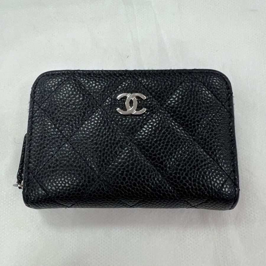 CHANEL 經典拉鍊零錢包-0