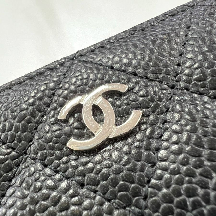 CHANEL 經典拉鍊零錢包-1