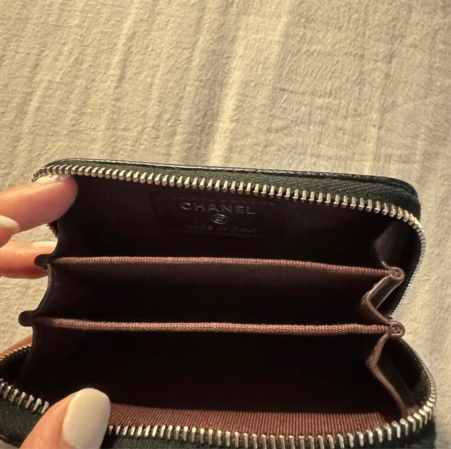 CHANEL 經典拉鍊零錢包-3