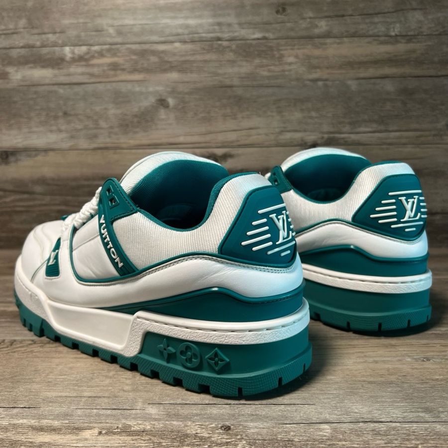 Louis Vuitton路易威登 trainer maxi 胖丁 白綠 43碼-3