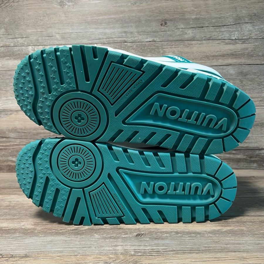 Louis Vuitton路易威登 trainer maxi 胖丁 白綠 43碼-5
