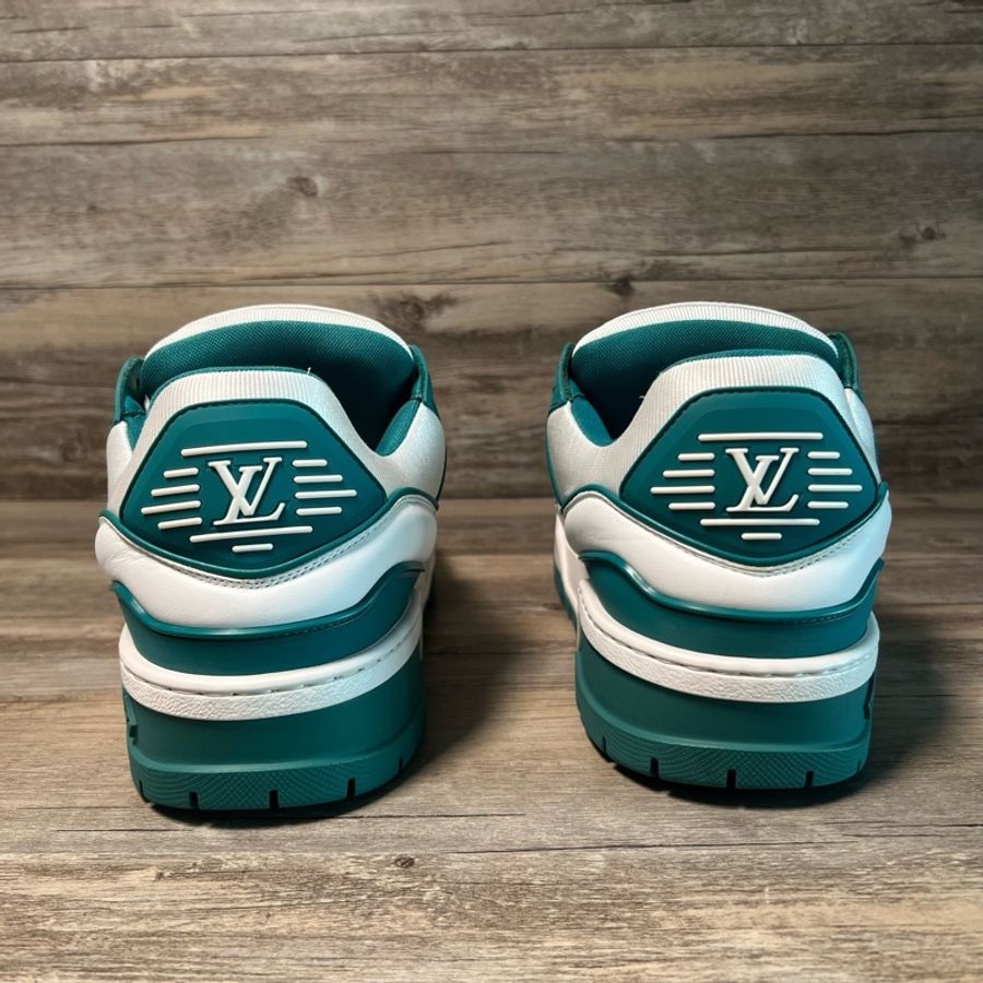 Louis Vuitton路易威登 trainer maxi 胖丁 白綠 43碼-8