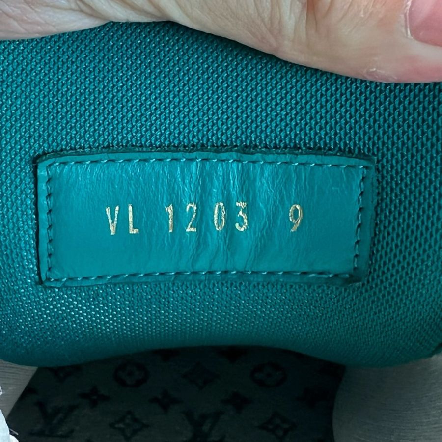Louis Vuitton路易威登 trainer maxi 胖丁 白綠 43碼-9