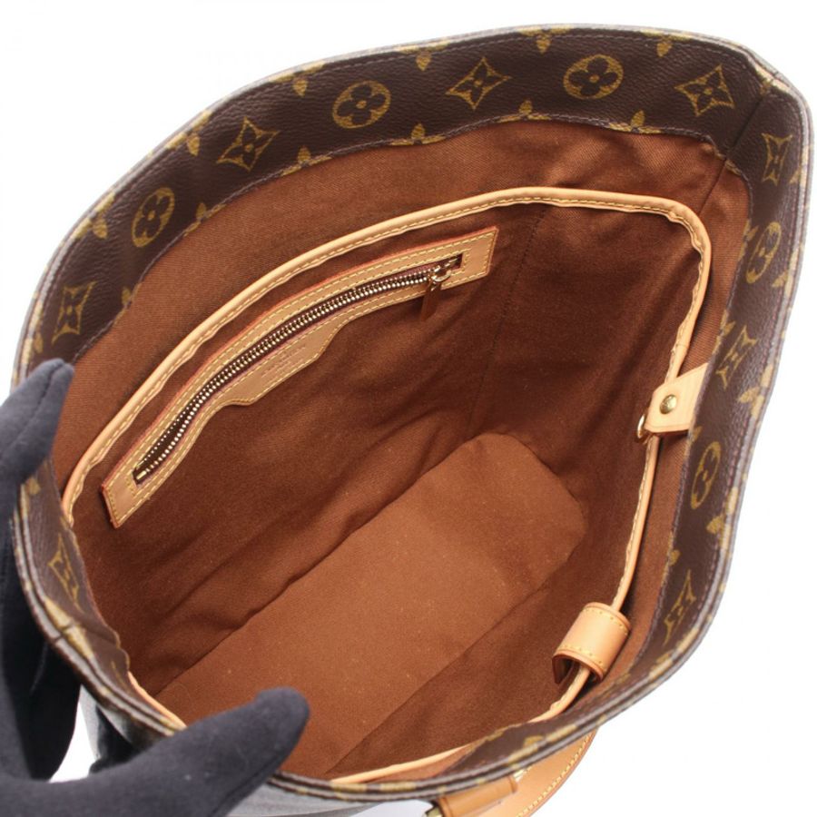 路易威登 VavinGM Monogram 手提包 M51170 PVC塗層帆布皮革棕色二手女士-2