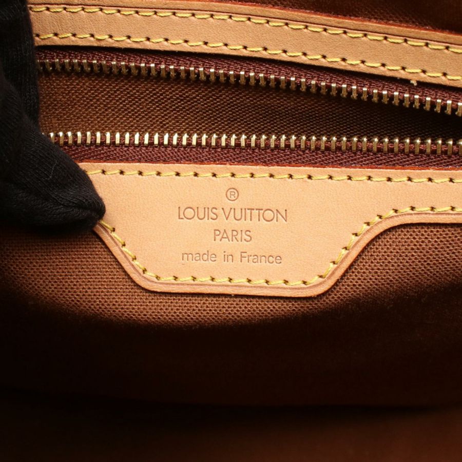 路易威登 VavinGM Monogram 手提包 M51170 PVC塗層帆布皮革棕色二手女士-3