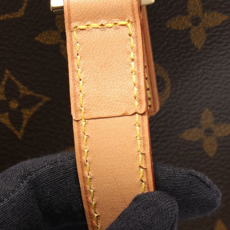 路易威登 VavinGM Monogram 手提包 M51170 PVC塗層帆布皮革棕色二手女士-7