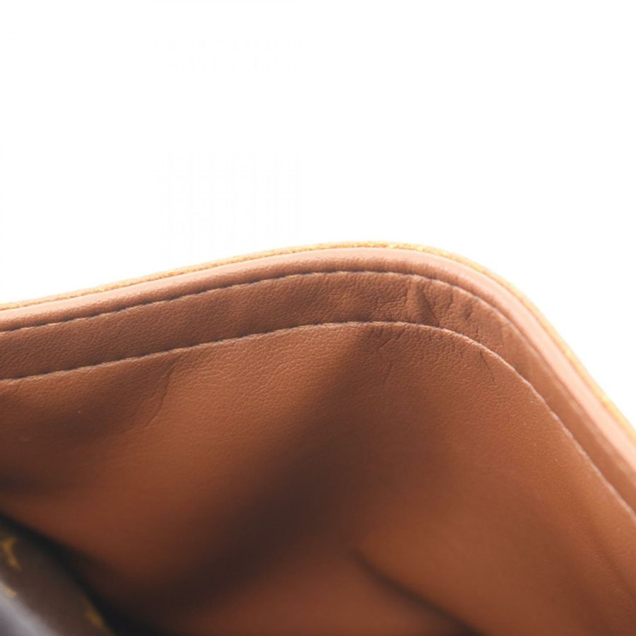 路易威登 Blois Monogram 單肩包 M51221 PVC塗層帆布皮革棕色二手女士-5