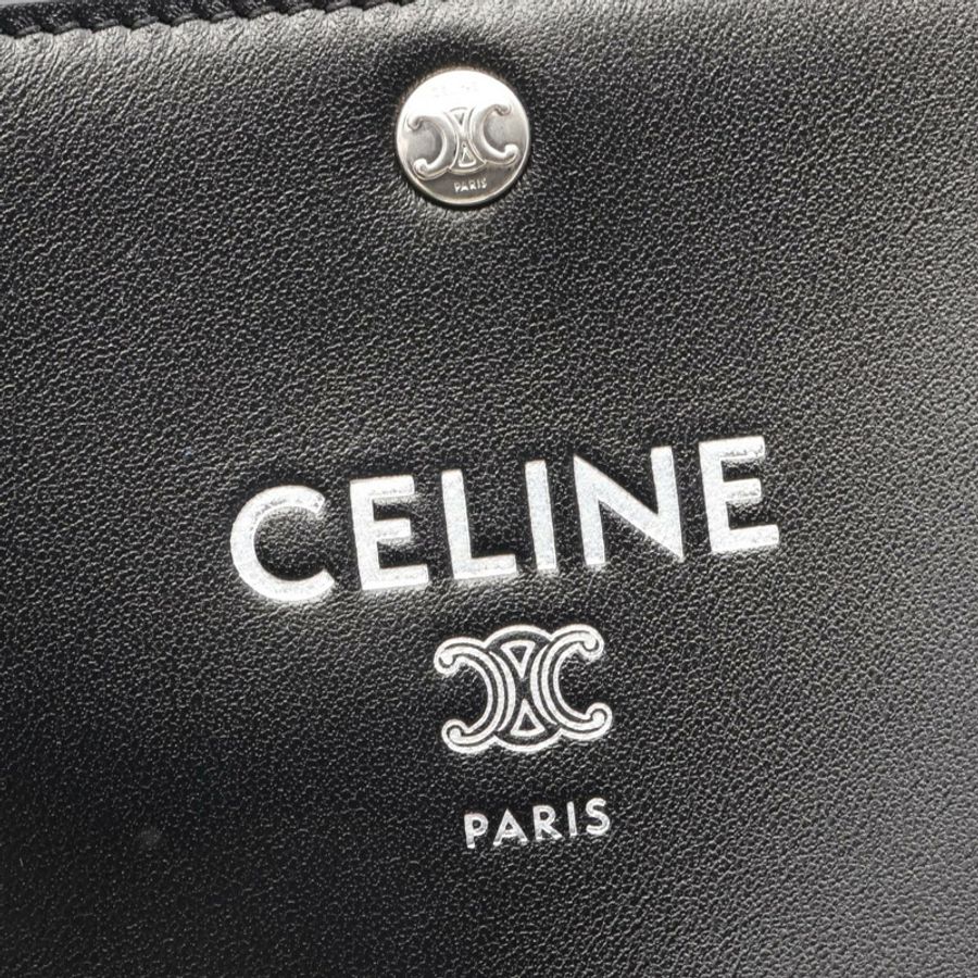 CELINE Sharp Pouch Take Away 肩斜背包 L103B2K0538SI 皮革黑色-3