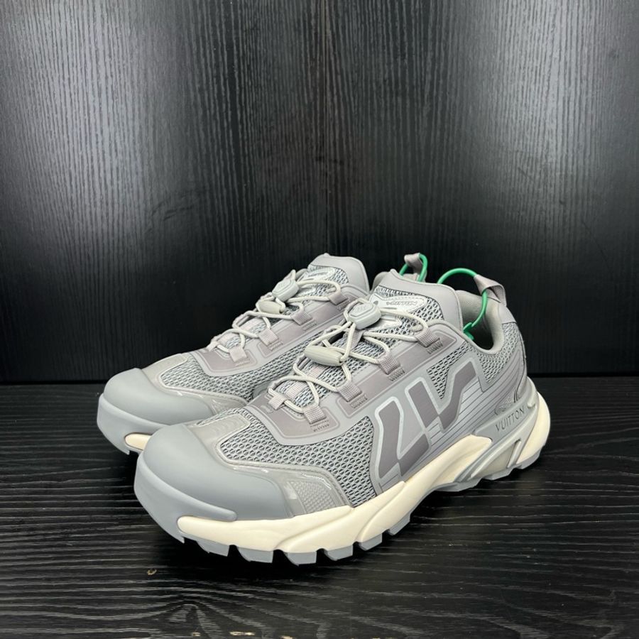 Louis Vuitton路易威登 runner tatic 灰色 40.5碼-0