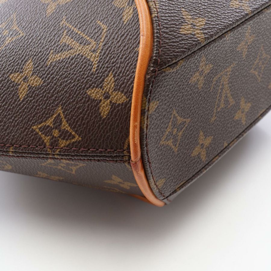 路易威登 Ellipse PM Monogram 手提包 M51127 PVC塗層帆布皮革棕色二手女士-6