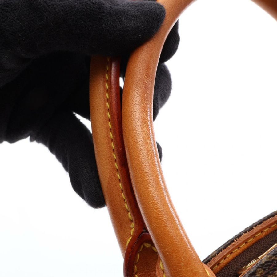 路易威登 Ellipse PM Monogram 手提包 M51127 PVC塗層帆布皮革棕色二手女士-9