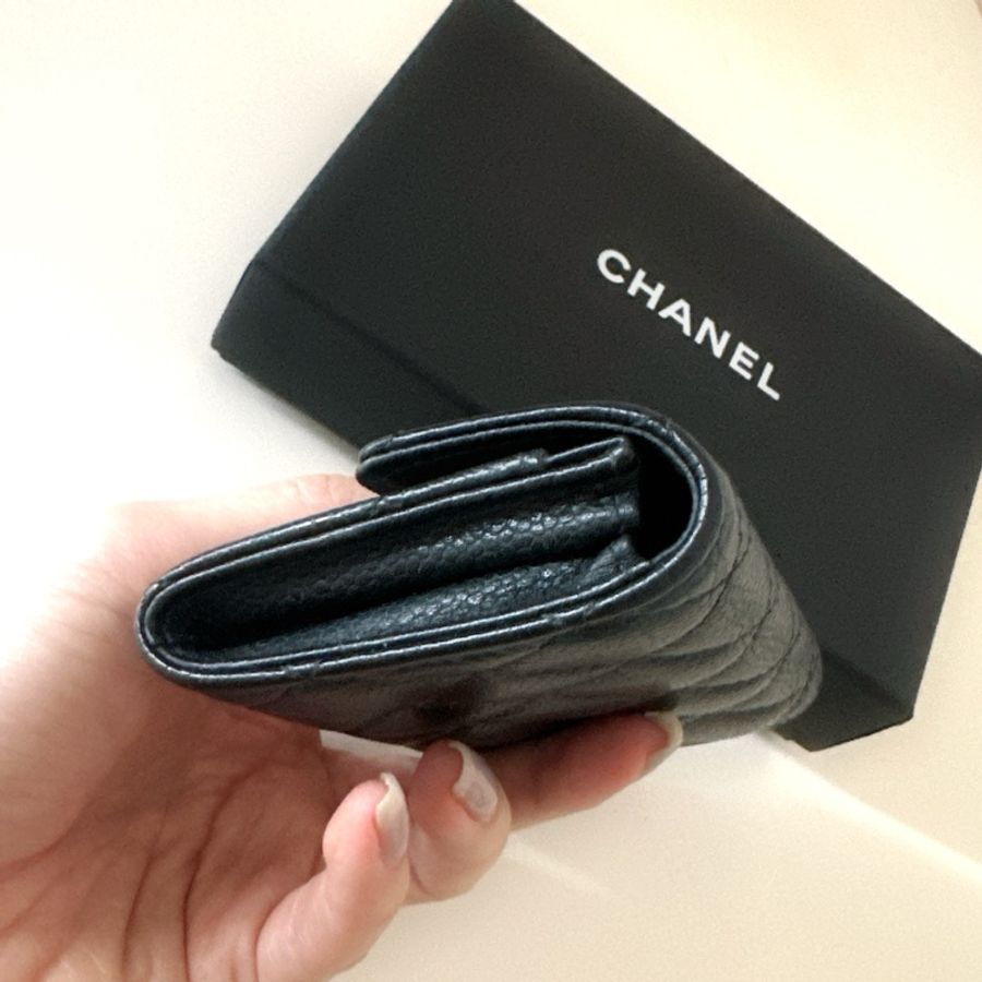 Chanel 經典卡包 卡夾 零錢包 耐用牛皮款-3