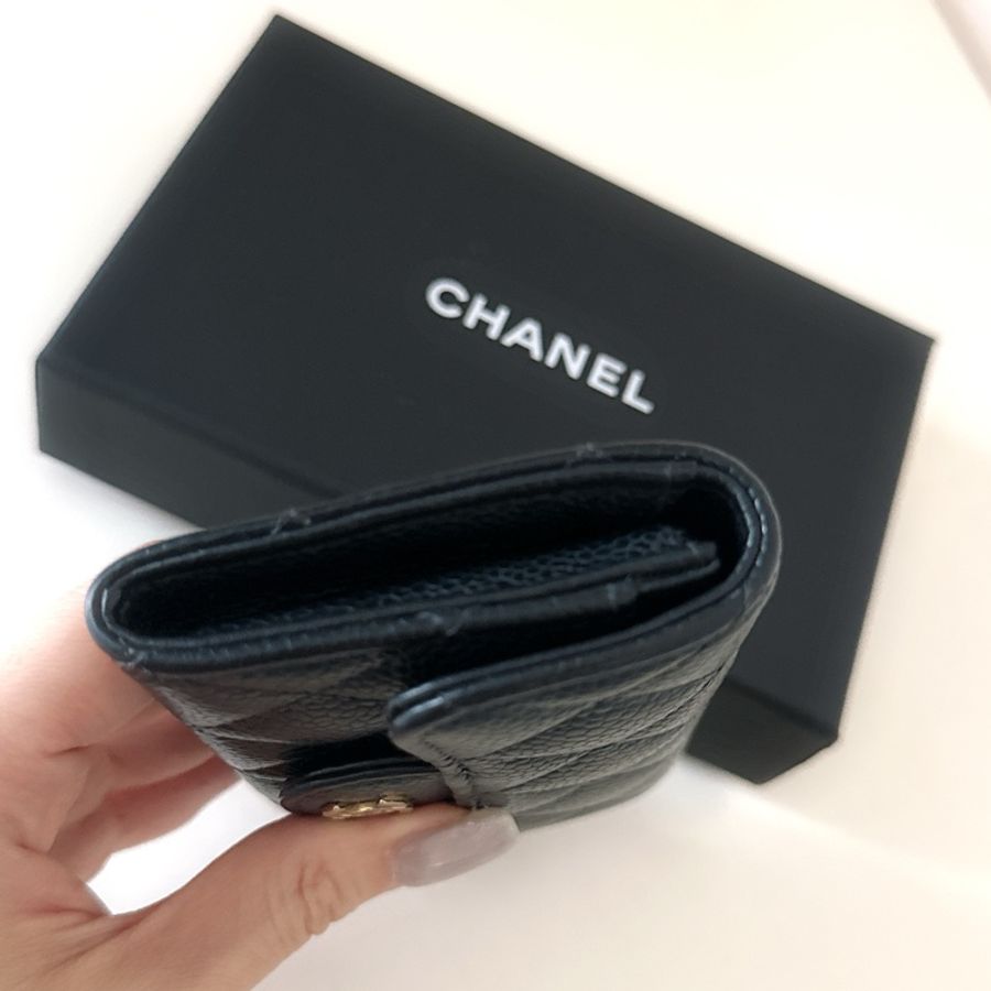 Chanel 經典卡包 卡夾 零錢包 耐用牛皮款-8