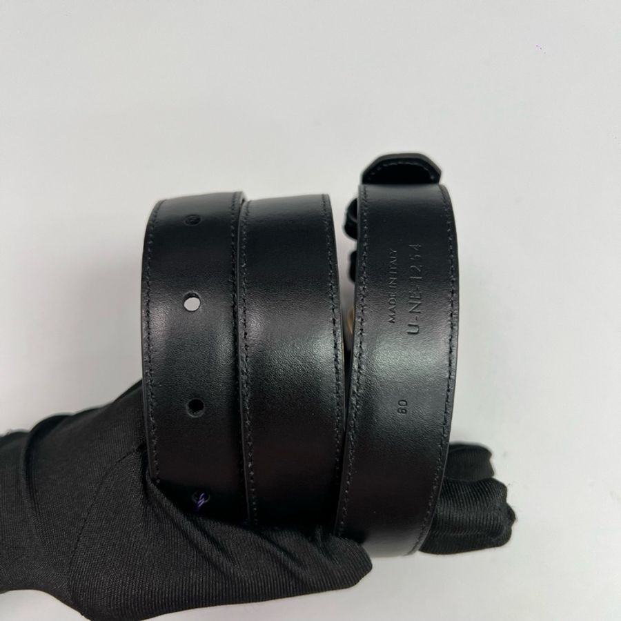 Celine賽琳 黑金凱旋門腰帶 成色98新,80碼-8