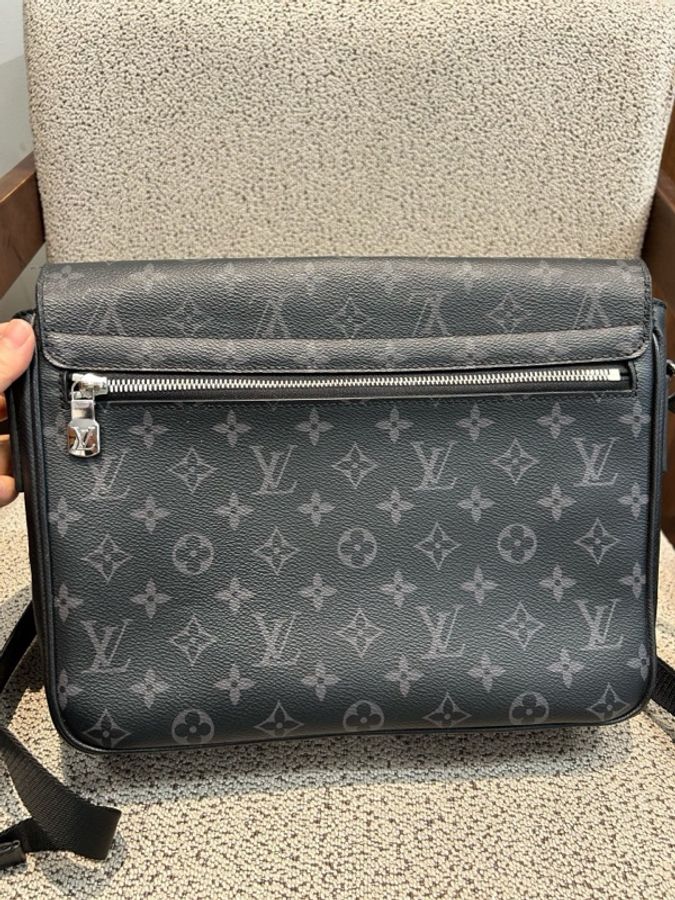 Louis Vuitton 路易威登 男士 斜挎包 郵差包 芯片-1