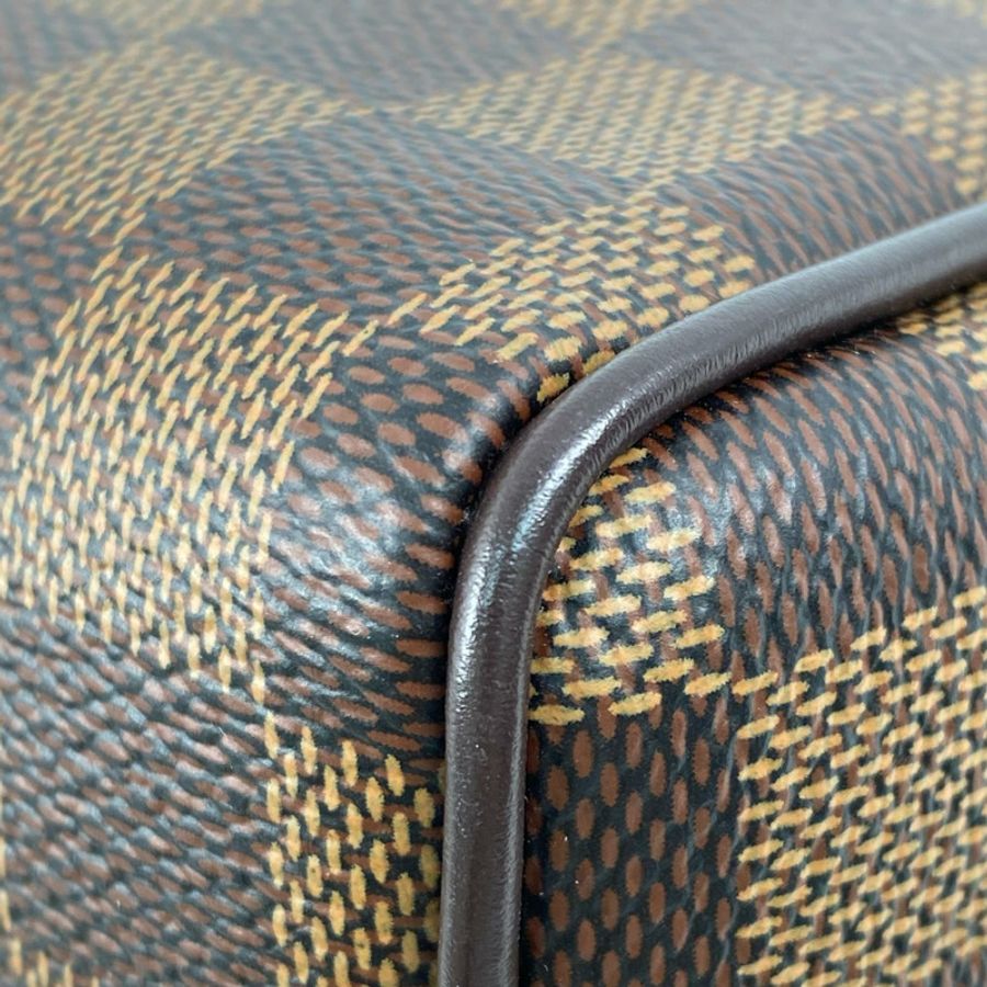 △ LOUIS VUITTON 路易·威登 Brown Coated Canvas Damier Speedy Bandoulière 20 2 way bag 啡色塗層帆布經典格紋兩用袋 N40489-267013753-7