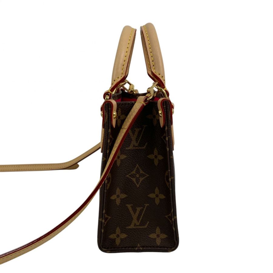 △ LOUIS VUITTON 路易·威登 Brown Coated Canvas Monogram LV x TM OnTheGo BB 2 way bag 啡色塗層帆布經典老花村上隆熊貓兩用袋 M13668-267013933-2
