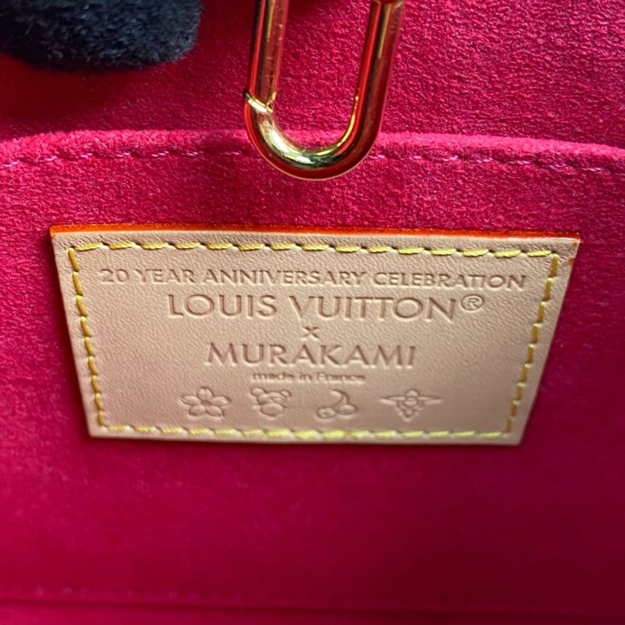 △ LOUIS VUITTON 路易·威登 Brown Coated Canvas Monogram LV x TM OnTheGo BB 2 way bag 啡色塗層帆布經典老花村上隆熊貓兩用袋 M13668-267013933-14