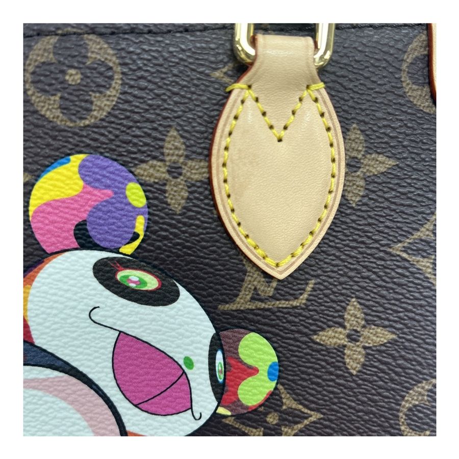 △ LOUIS VUITTON 路易·威登 Brown Coated Canvas Monogram LV x TM OnTheGo BB 2 way bag 啡色塗層帆布經典老花村上隆熊貓兩用袋 M13668-267013933-19
