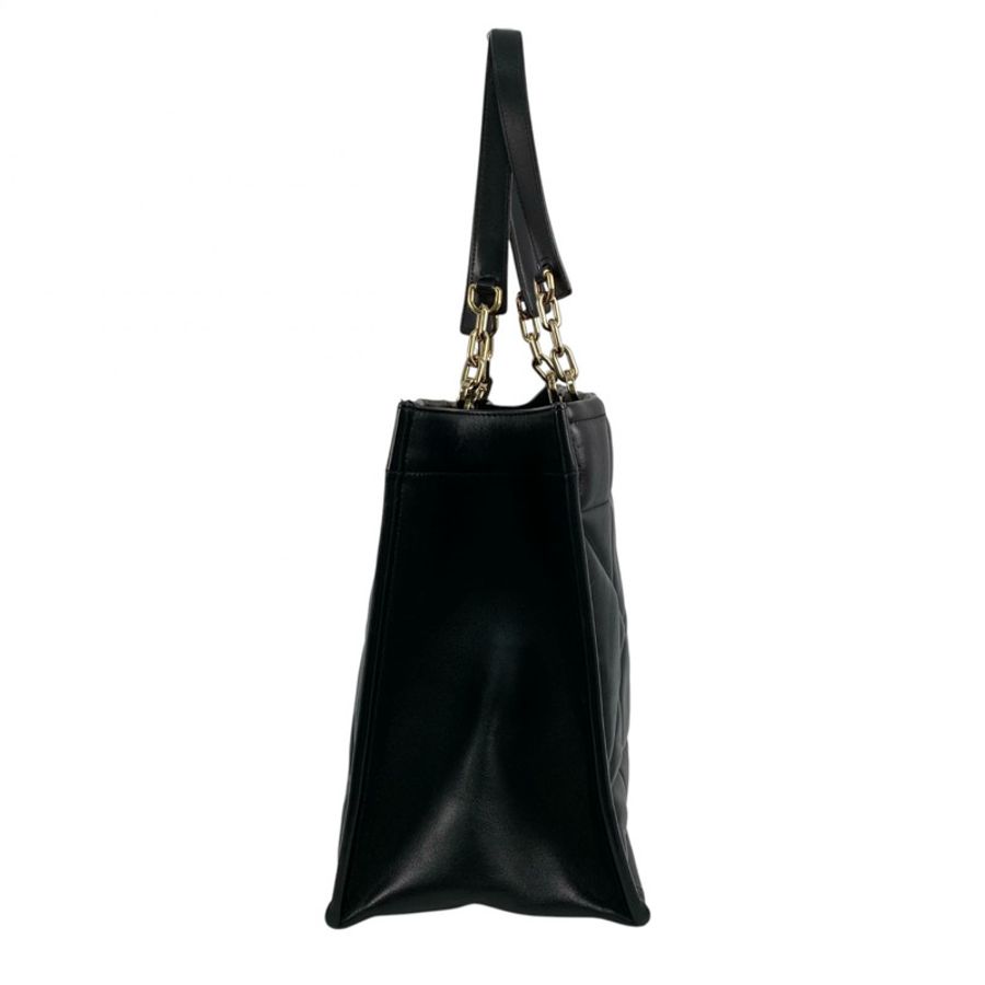 △ DIOR 迪奧 Black Calfskin Essential Archi Tote Bag 黑色小牛皮托特袋-267014426-4