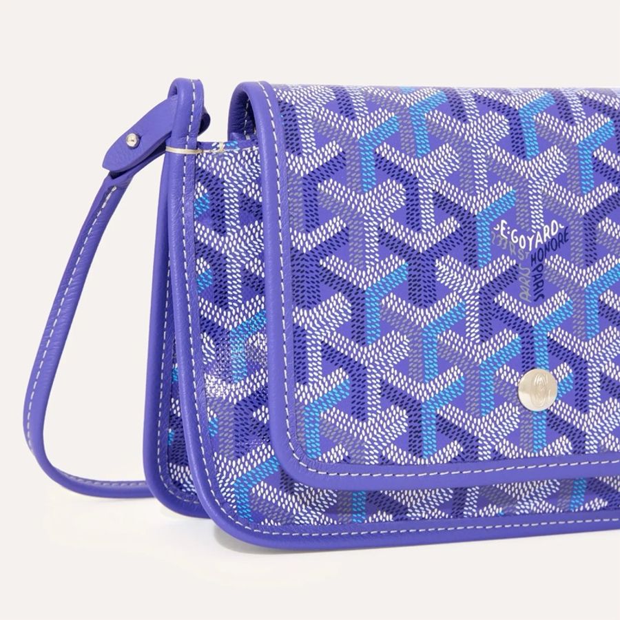 全新限量goyard 藍莓紫 信封包-1