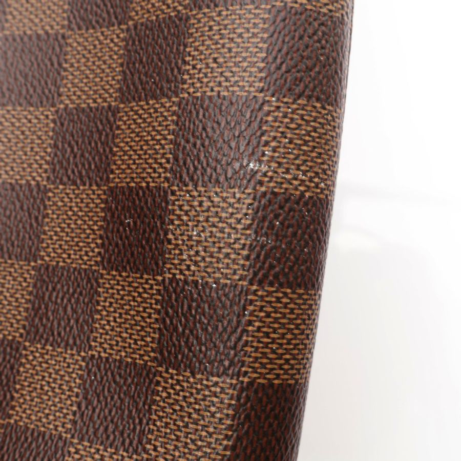 棕/黑色 棋盤格帆布 牛皮 Normandy 兩用包【LOUIS VUITTON LV 路易威登】 N41487-17