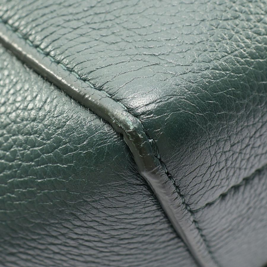 綠色 牛皮 Sangle bucket 肩背包【CELINE 賽琳】 176593AH4-13