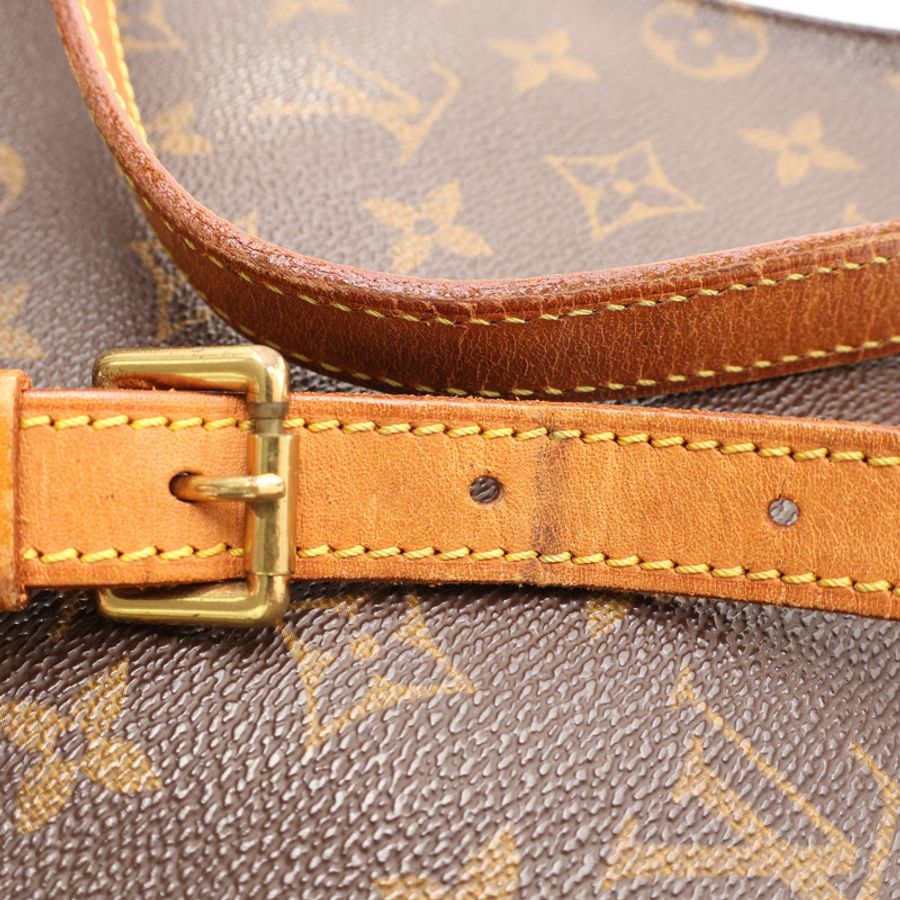 棕色 原花帆布 Musette Salsa 肩背包【LOUIS VUITTON LV 路易威登】 M51387-10