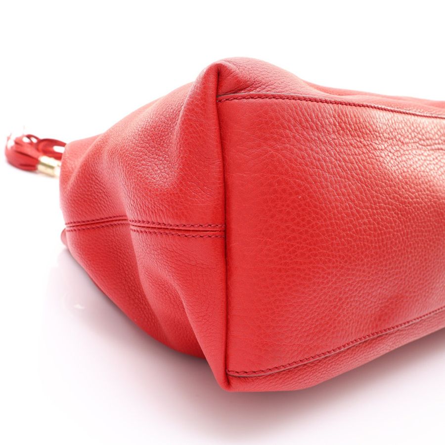 紅色 牛皮 Soho Tote 肩背包【GUCCI 古馳】 308982-7