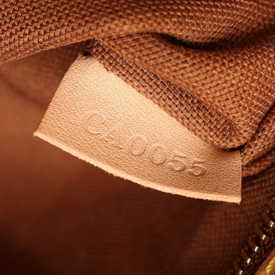 棕色 原花帆布 Batignolles 肩背包【LOUIS VUITTON LV 路易威登】 M51153-4