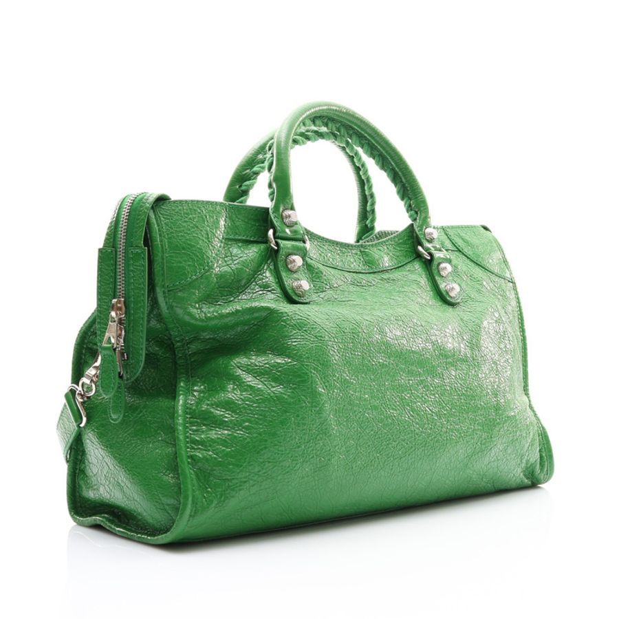 綠色 羊皮 Giant City 兩用包【Balenciaga 巴黎世家】 281770-1