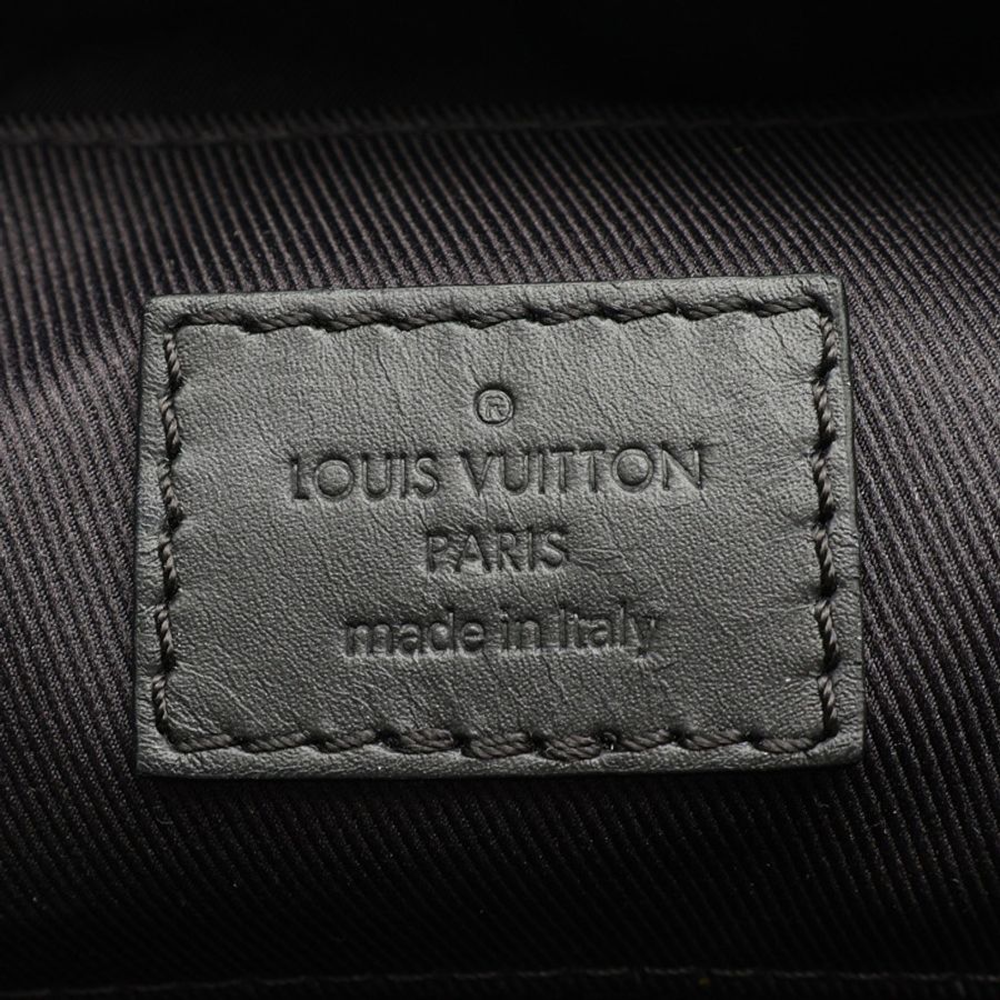 黑色 壓紋牛皮 Discovery 後背包【LOUIS VUITTON LV 路易威登】 M43680-6
