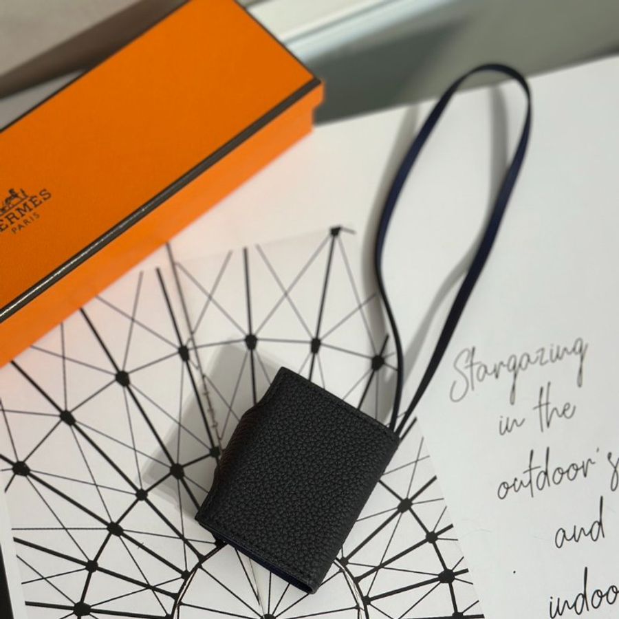 HERMES Ulysse Nano Verso筆記本吊飾 - 黑 Z-4
