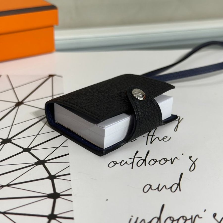 HERMES Ulysse Nano Verso筆記本吊飾 - 黑 Z-5