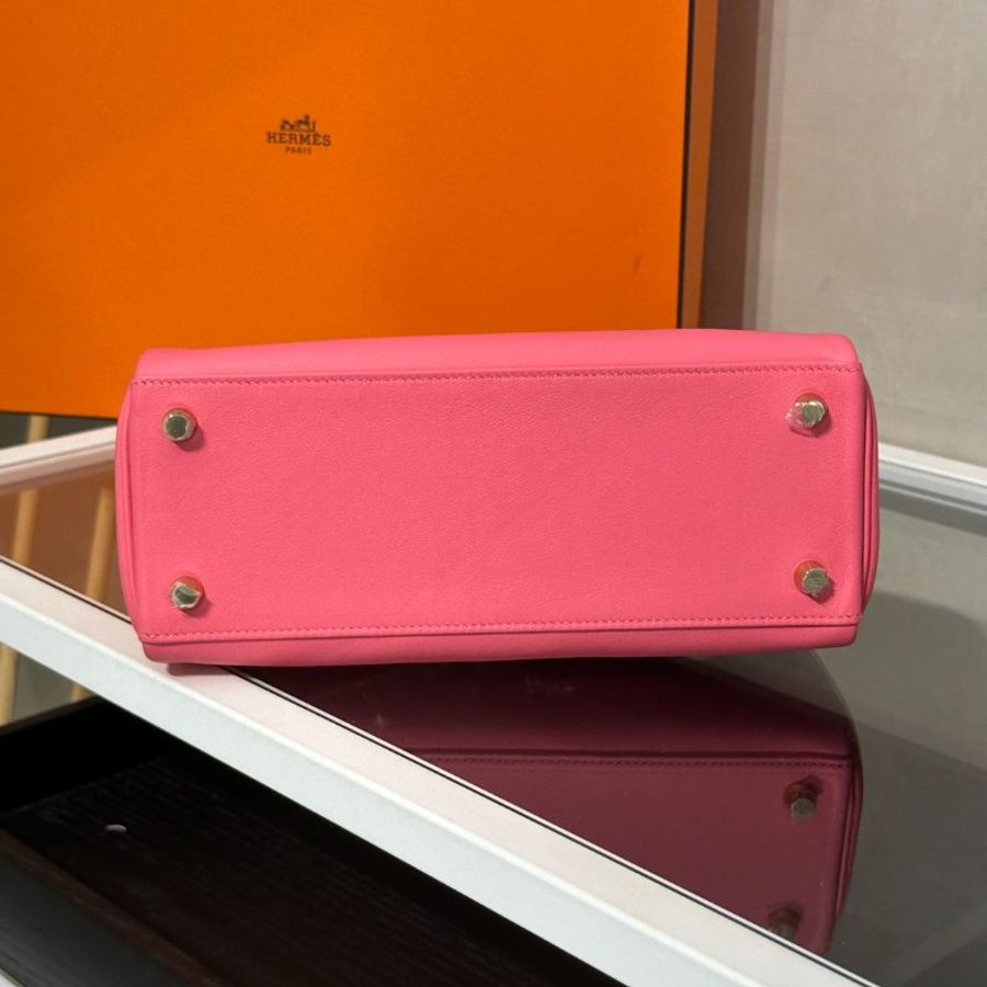 HERMES Kelly 25 - Rose Lipstick U5 唇膏粉金 D-5