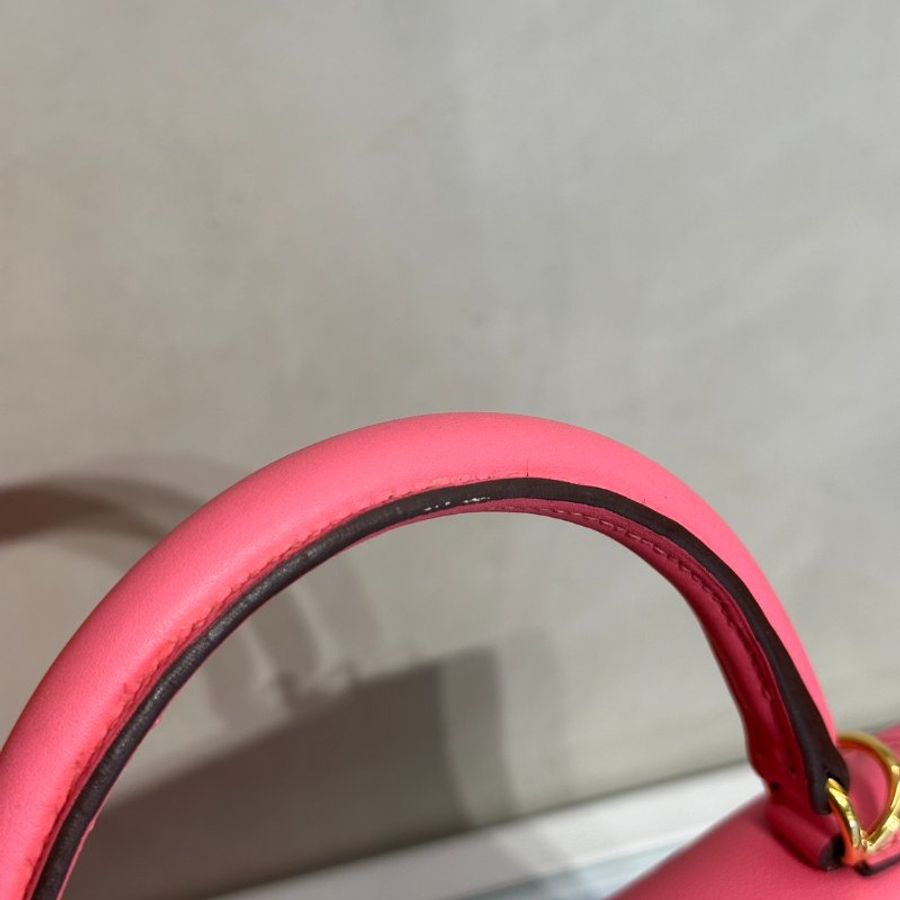 HERMES Kelly 25 - Rose Lipstick U5 唇膏粉金 D-8