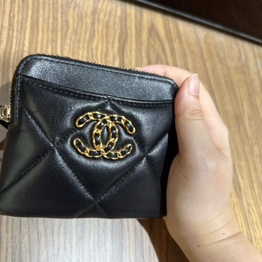 Chanel 19 香奈兒19拉鍊零錢包-4